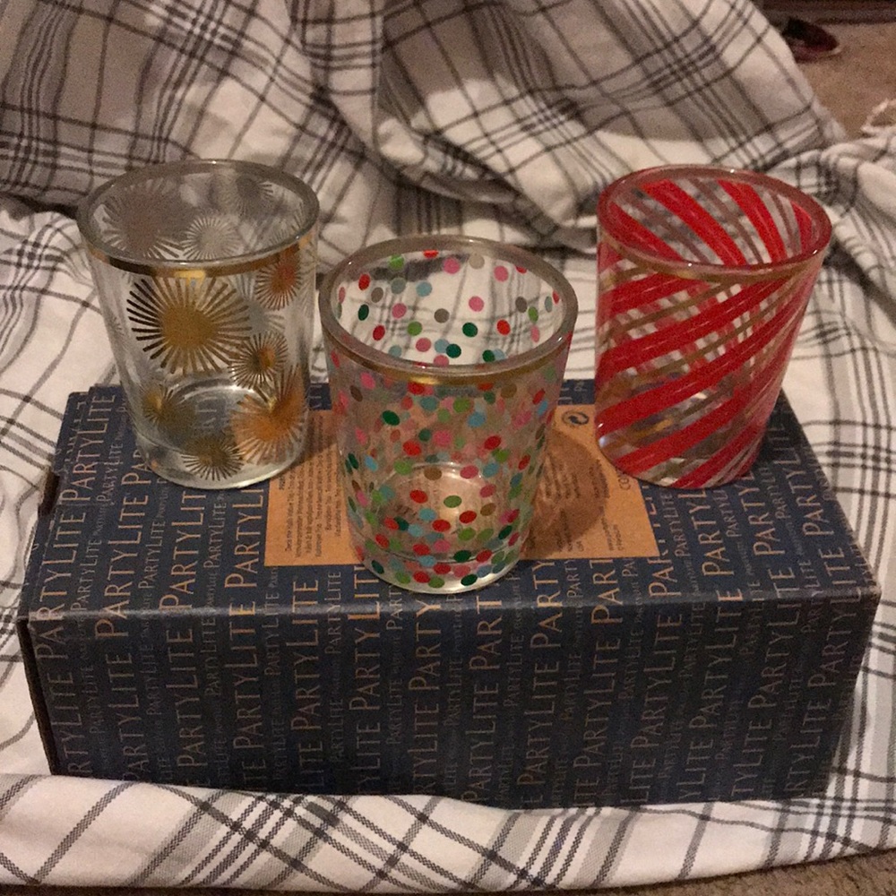 Partylite votive/tea light holders